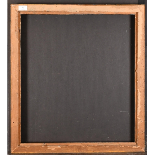 382 - Early 19th Century English School. A Hollow Gilt Composition Frame, rebate 23.25