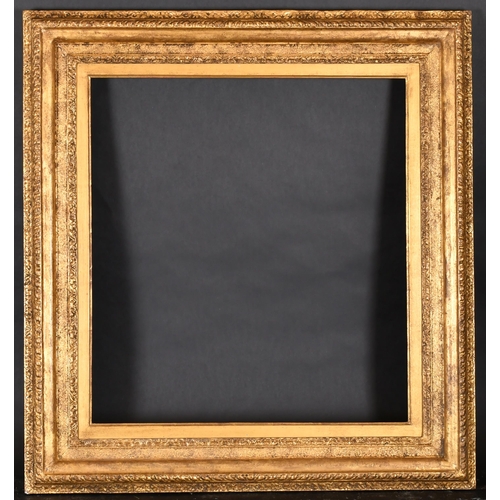 383 - 20th Century English School. A Gilt Composition Frame, rebate 23