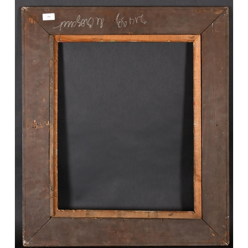 391 - 20th Century English School. A Wooden Frame, rebate 22