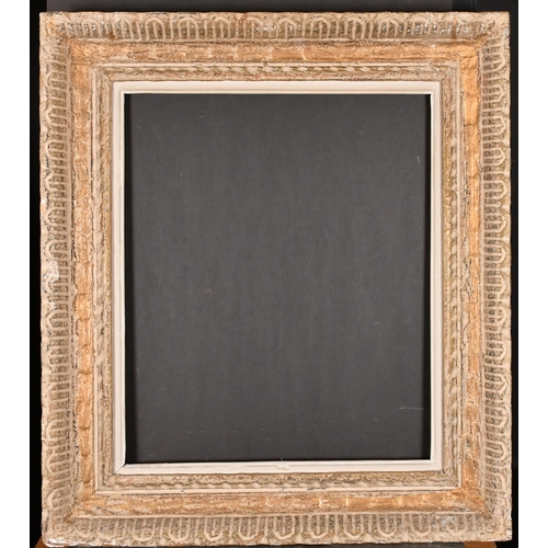 394 - 20th Century French School. A Painted Carved Wood Frame, rebate 21.75