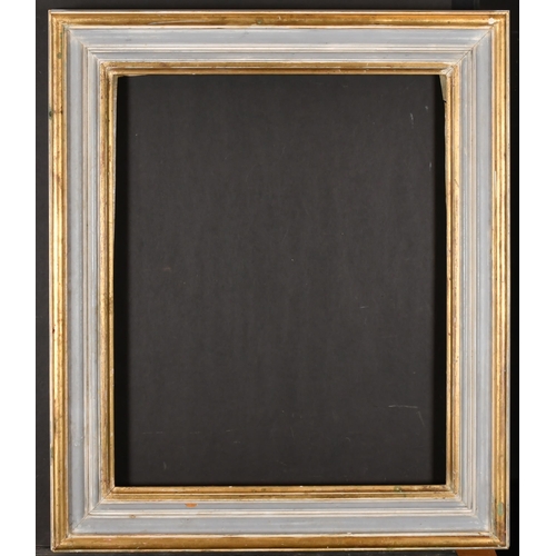 399 - 20th Century English School. A Gilt and Painted Frame, rebate 21