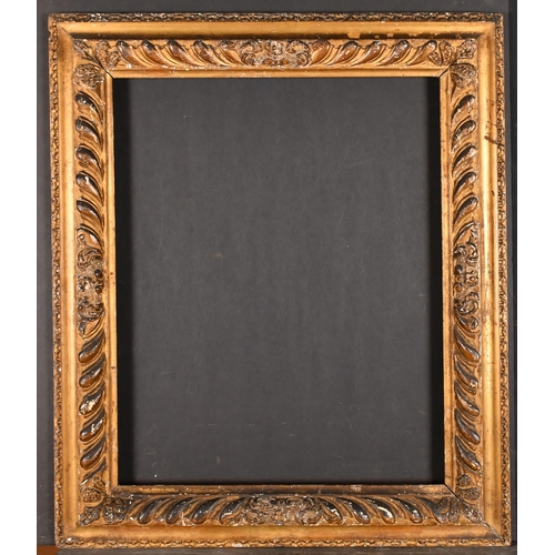 406 - Early 19th Century English School. A Carved Giltwood Frame, rebate 20