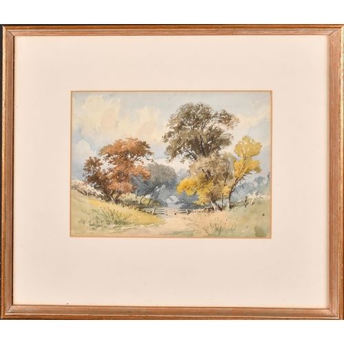 41 - Attributed to John Middleton (1827-1856) British. A Wooded Landscape, Watercolour, 7.25