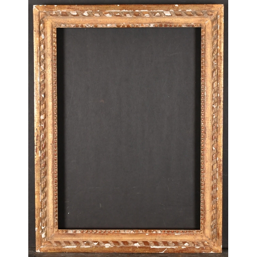 410 - 19th Century French School. A Carved Giltwood Frame, rebate 19.5