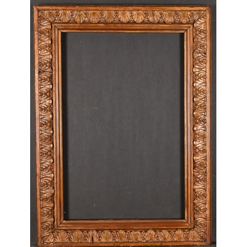 412 - 19th Century European School. A Painted Composition Frame, rebate 19.5