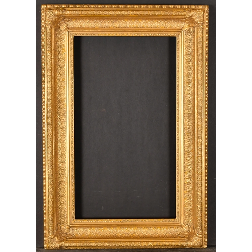 414 - 19th Century English School. A Gilt Composition Frame, rebate 18.75