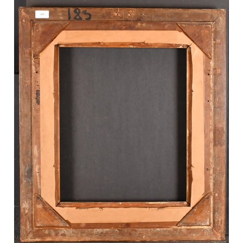 415 - 19th Century European School., A Gilt Composition Frame, rebate 18.5