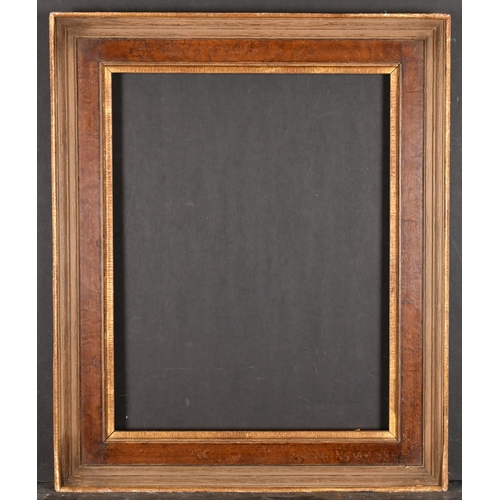 418 - 20th Century Dutch School. A Wooden Frame, with gilt inner and outer edging, rebate 18