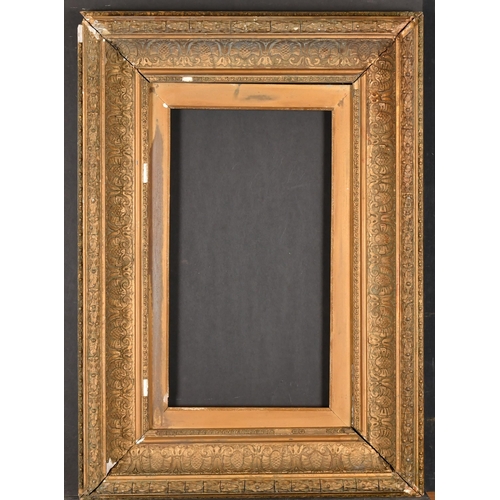 420 - 19th Century English School. A Painted Composition Frame, rebate 18