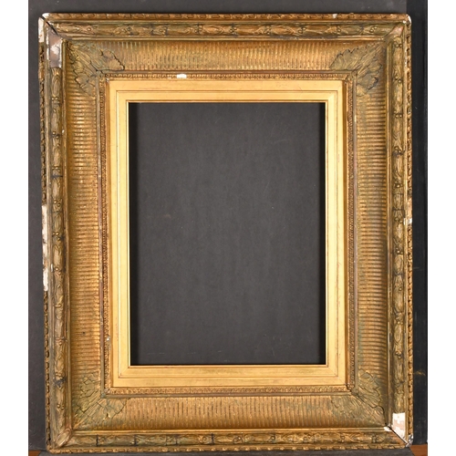 420 - 19th Century English School. A Painted Composition Frame, rebate 18