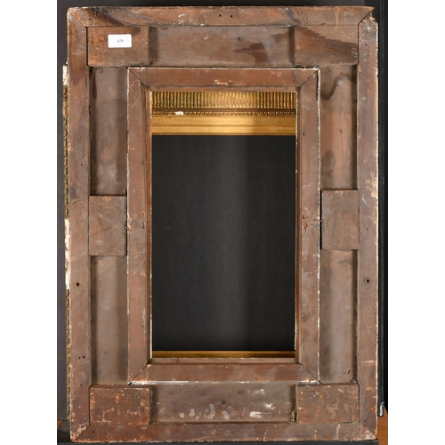 420 - 19th Century English School. A Painted Composition Frame, rebate 18