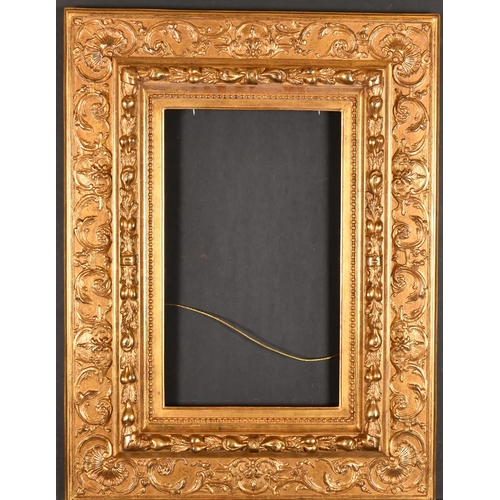 423 - 19th Century European School. A Gilt Composition Frame, rebate 17.25