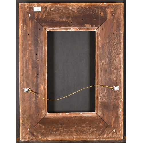 423 - 19th Century European School. A Gilt Composition Frame, rebate 17.25