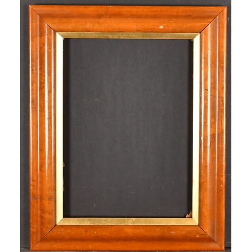 426 - 20th Century English School. A Maple Frame, with a gilt slip, rebate 17