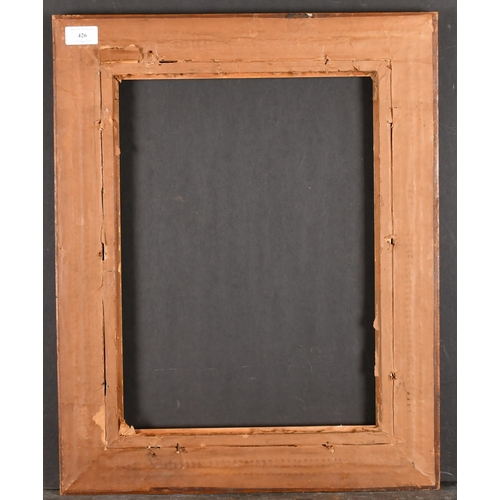 426 - 20th Century English School. A Maple Frame, with a gilt slip, rebate 17