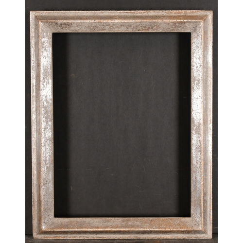 429 - 20th-21st Century English School. A Black and Painted Silver Frame, rebate 16.25