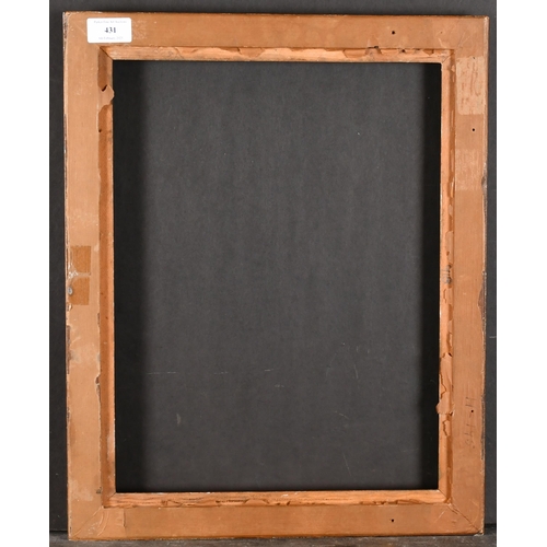 431 - 20th Century English School. A Gilt Composition Frame, rebate 16