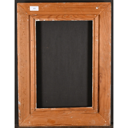 432 - 20th Century French School. A Painted Frame, rebate 16