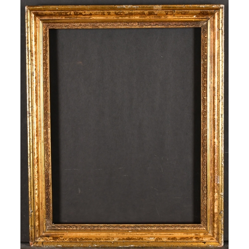 434 - 19th Century European School. A Gilt Composition Frame, rebate 15.5