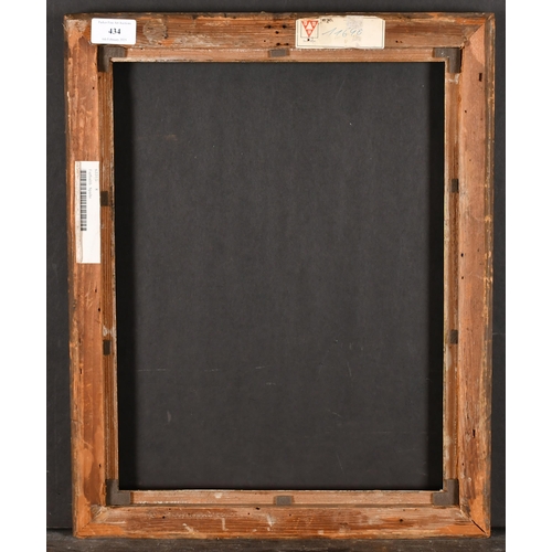 434 - 19th Century European School. A Gilt Composition Frame, rebate 15.5