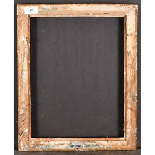 439 - 19th Century European School. A Gilt Composition Frame, rebate 14.25