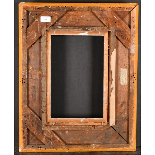 444 - 19th Century French School. A Barbizon Gilt Composition Frame, rebate 13.5