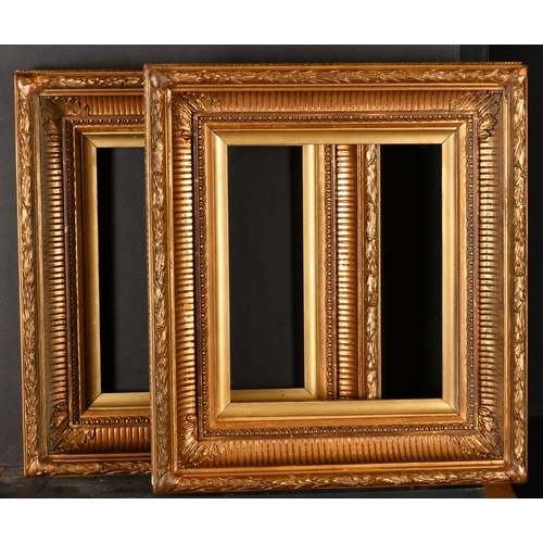 451 - 19th Century English School. A Pair of Gilt Composition Frames, rebate 12