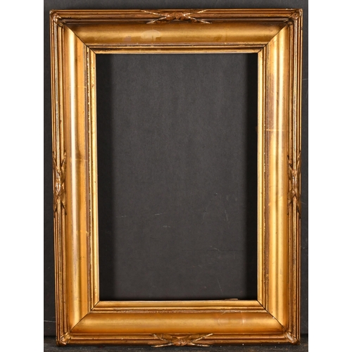 460 - Early 19th Century English School. A Hollow Gilt Composition Frame, rebate 11.5