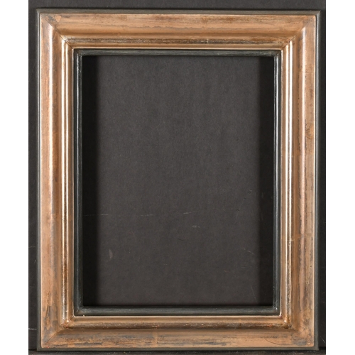 462 - 21st Century European School. A Silver and Black Painted Composition Frame, rebate 11