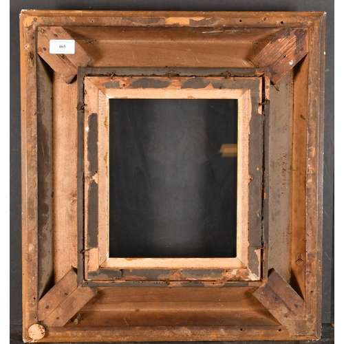 465 - 19th Century French School. A Fine Gilt Composition Barbizon Frame, with inset glass, rebate 10.5