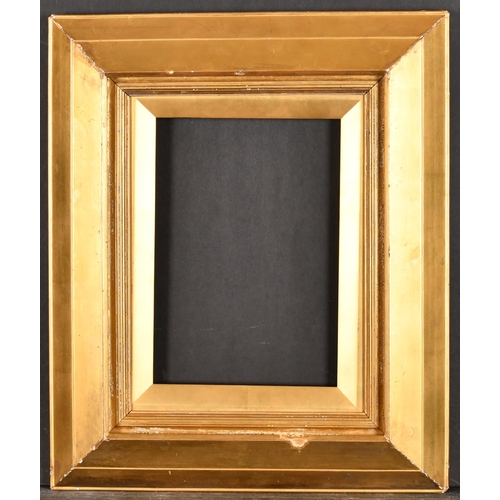 467 - 19th Century English School. A Reversed Gilt Composition Frame, rebate 10