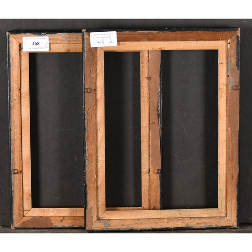 468 - 19th Century English School. A Pair of Hogarth Style Frames, rebate 9.75