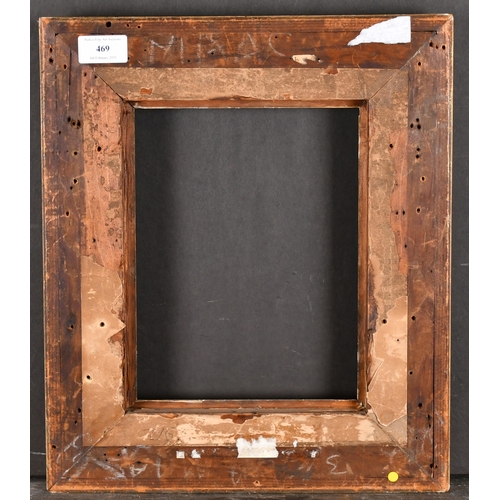 469 - 19th Century English School. A Gilt Composition Frame, rebate 9.5