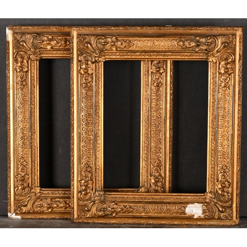 473 - 19th Century English School. A Pair of Gilt Composition Frames, rebate 8.25