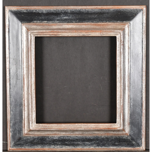 474 - 20th-21st Century English School. A Black Painted Frame, with silver inner and outer edges, rebate 8... 