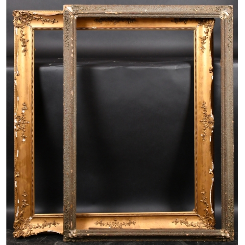 19th Century English School. A Gilt Composition Frame, with swept ...