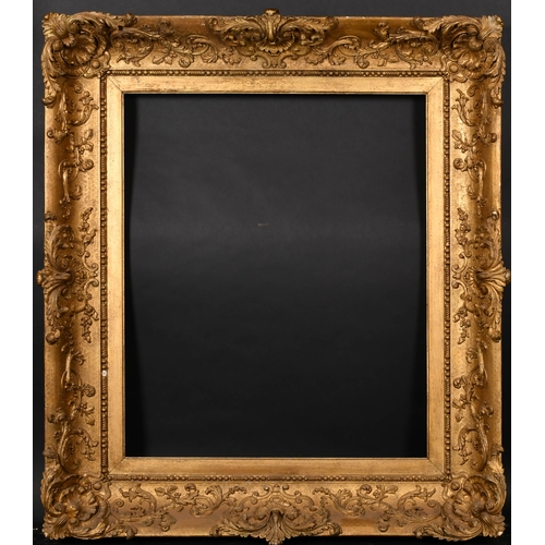 19th Century English School. A Gilt Composition Frame, with swept ...