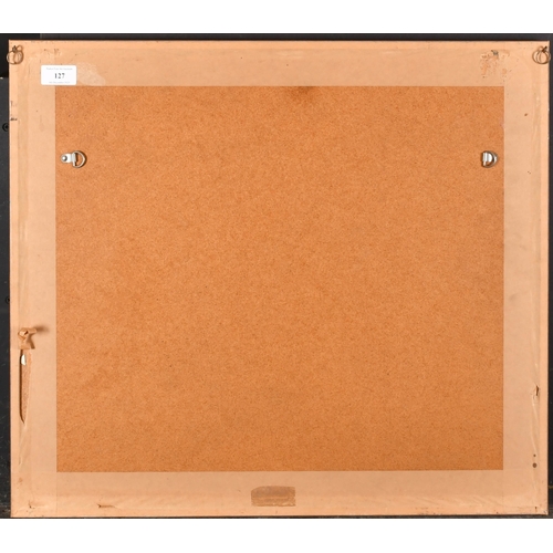 127 - Tony Ladd (20th-21st Century) British. Peregrine Falcons Nesting, Watercolour and ink, Signed and da... 