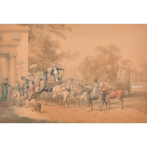 128 - John Buonarotti Papworth (1775-1847), William Henry Pyne (1769-1843), James Green (1771-1837). Henry... 