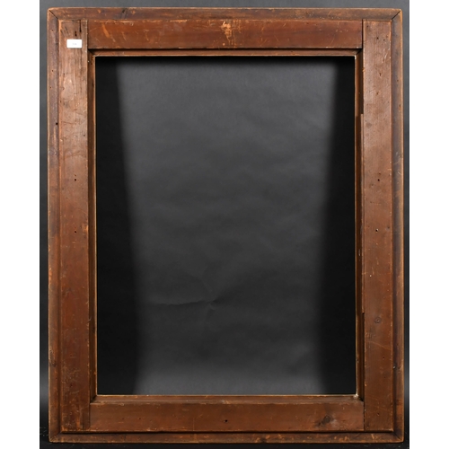 318 - 19th Century English School. A Half Carlo Gilt and Painted Wooden Frame, rebate 36