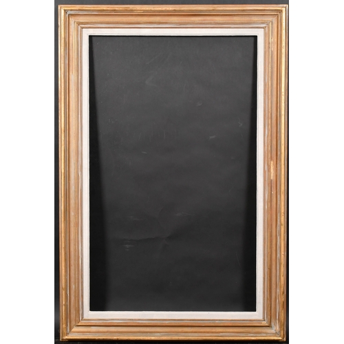 321 - 20th Century English School. A Gilt Composition Frame, with a white slip, and inset glass, rebate 36... 