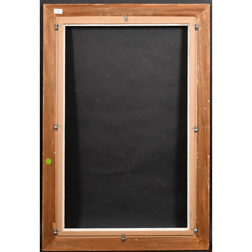 321 - 20th Century English School. A Gilt Composition Frame, with a white slip, and inset glass, rebate 36... 