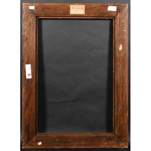 323 - 19th Century English School. A Ribbed Composition Frame, rebate 34
