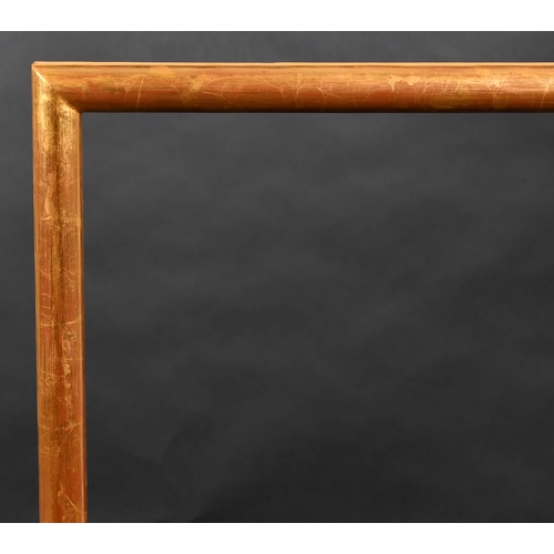 326 - 20th Century English School. A Gilt Composition Frame, rebate 31.75