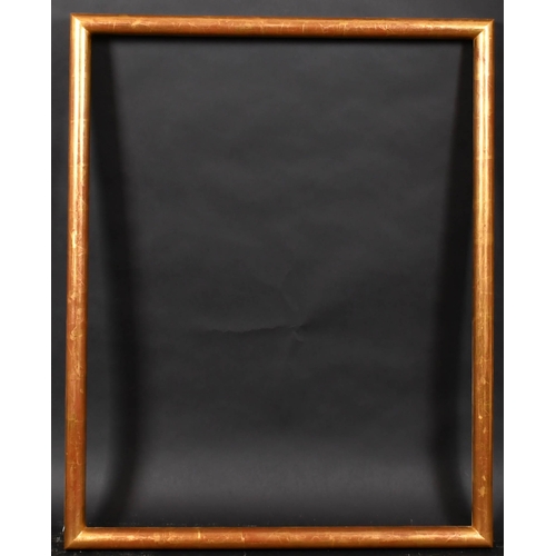 326 - 20th Century English School. A Gilt Composition Frame, rebate 31.75