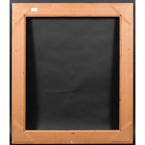 333 - 20th Century English School. A Gilt Composition Frame, with swept centres and corners, rebate 30