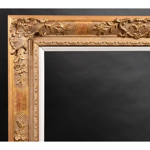 335 - 20th-21st Century English School. A Louis Style Gilt Composition Frame, with swept centres and corne... 