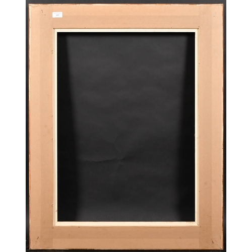 337 - 20th Century English School. A Painted Composition Frame, rebate 30