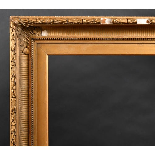 338 - 19th Century English School. A Painted Composition Frame, rebate 30