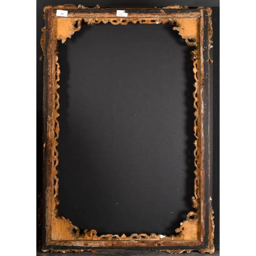 340 - Early 19th Century English School. An Ornate Painted Carved Wood Frame, rebate 30